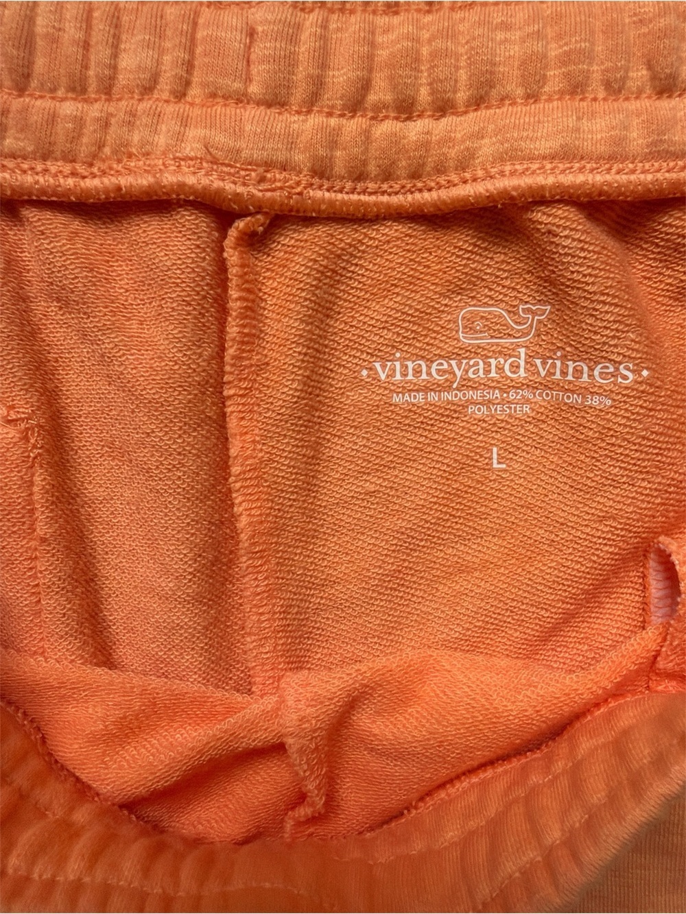 Vineyard Vines Men’s 7” Slub Knit Jetty Shorts Melon Size Large NWT - Picture 3 of 5